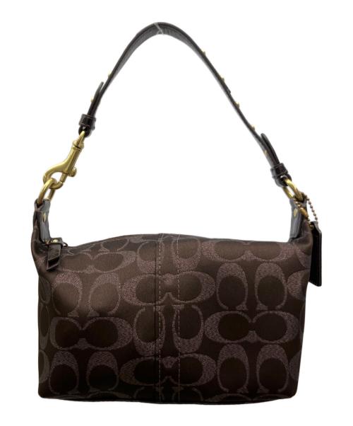 COACH（コーチ）COACH (コーチ) ハンドバッグ ブラウンの古着・服飾アイテム