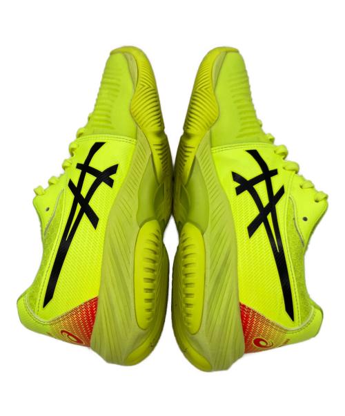 asics（アシックス）asics (アシックス) NETBURNER BALLISTIC FF 3 イエロー サイズ:27の古着・服飾アイテム