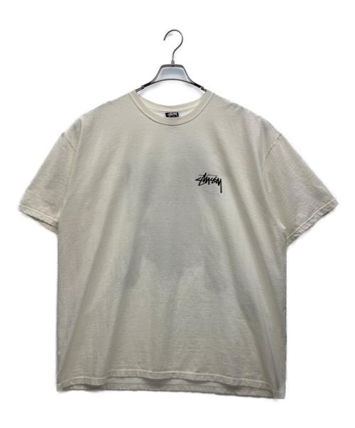 stussy（ステューシー）stussy (ステューシー) 半袖カットソー アイボリー サイズ:XXLの古着・服飾アイテム