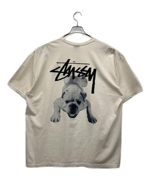 stussy（ステューシー）stussy (ステューシー) 半袖カットソー アイボリー サイズ:XXLの古着・服飾アイテム