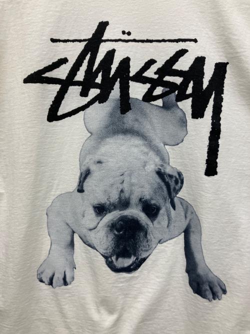 stussy（ステューシー）stussy (ステューシー) 半袖カットソー アイボリー サイズ:XXLの古着・服飾アイテム