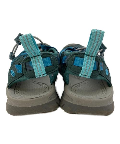 KEEN（キーン）KEEN (キーン) WHISPER（ウィスパー） ブルー×グレー サイズ:US5.5の古着・服飾アイテム