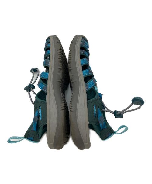 KEEN（キーン）KEEN (キーン) WHISPER（ウィスパー） ブルー×グレー サイズ:US5.5の古着・服飾アイテム
