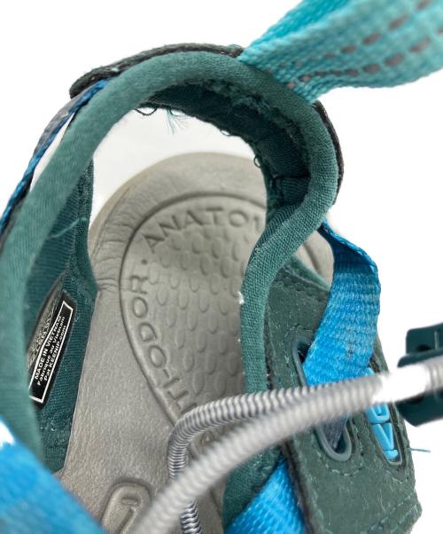 KEEN（キーン）KEEN (キーン) WHISPER（ウィスパー） ブルー×グレー サイズ:US5.5の古着・服飾アイテム