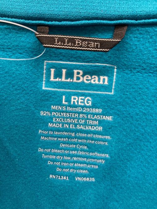 L.L.Bean（エルエルビーン）L.L.Bean (エルエルビーン) フリースジャケット ブルー サイズ:Lの古着・服飾アイテム