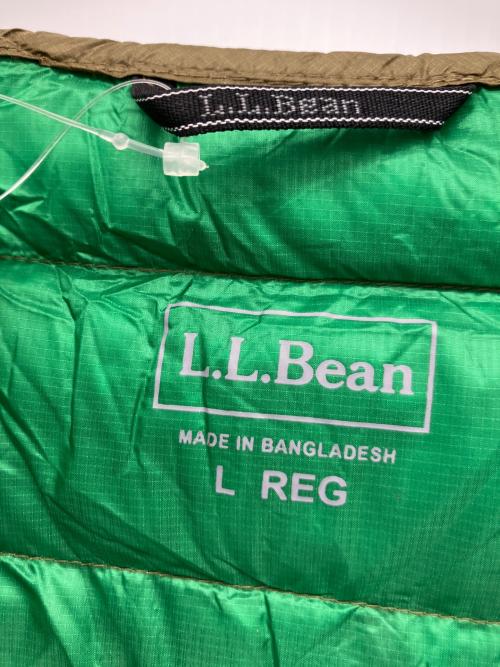 L.L.Bean（エルエルビーン）L.L.Bean (エルエルビーン) 中綿ジャケット カーキ サイズ:Lの古着・服飾アイテム