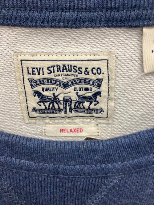 LEVI'S（リーバイス）LEVI'S (リーバイス) スウェット ブルー サイズ:Lの古着・服飾アイテム