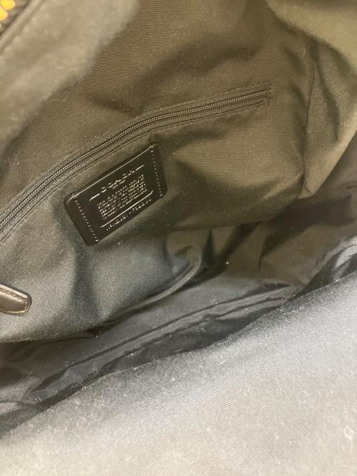 COACH（コーチ）COACH (コーチ) リュック ベージュ×ブラックの古着・服飾アイテム