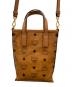 MCM (エムシーエム) ショルダーバッグ ブラウン：20000円