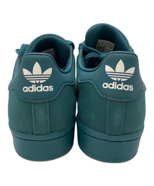 adidas（アディダス）adidas (アディダス) SUPERSTAR NUBUCK PACK（スーパースターヌバックパック） グリーン サイズ:US8.5の古着・服飾アイテム