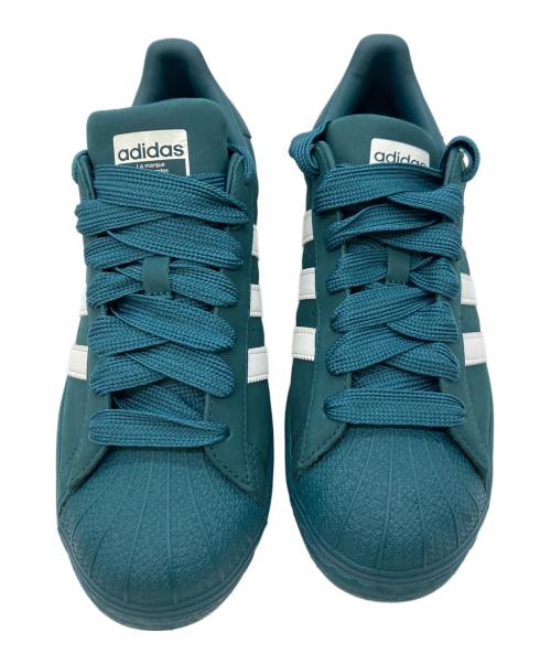 adidas（アディダス）adidas (アディダス) SUPERSTAR NUBUCK PACK（スーパースターヌバックパック） グリーン サイズ:US8.5の古着・服飾アイテム