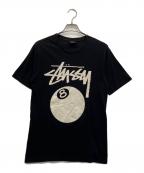 stussyステューシー）の古着「半袖カットソー」｜ブラック