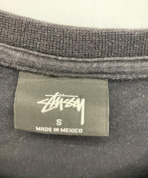 stussy（ステューシー）stussy (ステューシー) 半袖カットソー ブラック サイズ:Sの古着・服飾アイテム