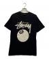 stussy（ステューシー）の古着「半袖カットソー」｜ブラック