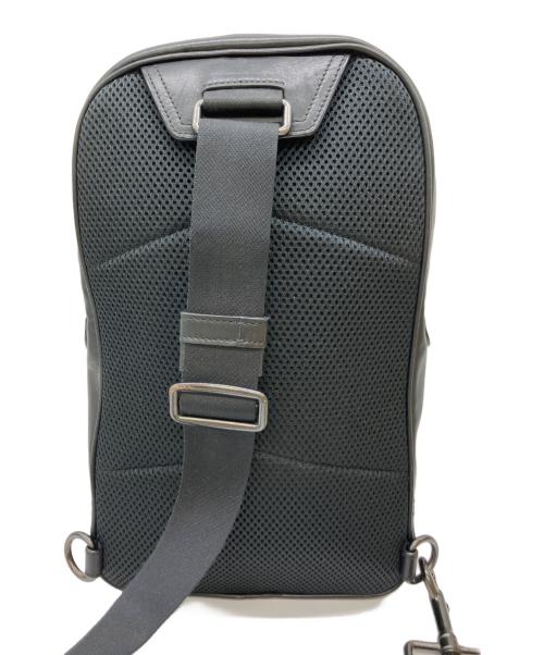 COACH（コーチ）COACH (コーチ) ボディーバッグ グレー×ブラックの古着・服飾アイテム