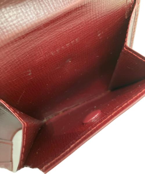 Cartier（カルティエ）Cartier (カルティエ) 2つ折り財布 ワインレッドの古着・服飾アイテム