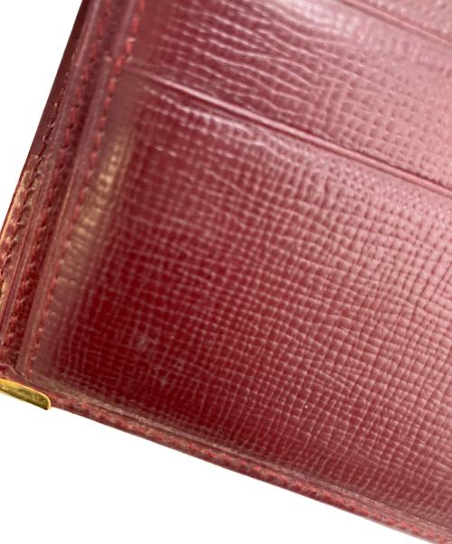 Cartier（カルティエ）Cartier (カルティエ) 2つ折り財布 ワインレッドの古着・服飾アイテム