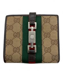 GUCCI（グッチ）の古着「2つ折り財布」｜ブラウン