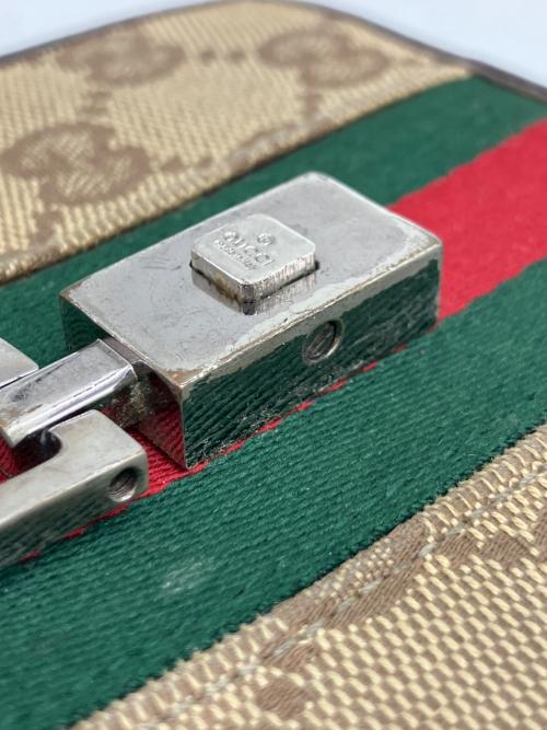 GUCCI（グッチ）GUCCI (グッチ) 2つ折り財布 ブラウンの古着・服飾アイテム