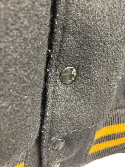 Golden Bear（ゴールデンベア）Golden Bear (ゴールデンベア) スタジャン ブラック×イエロー サイズ:XLの古着・服飾アイテム