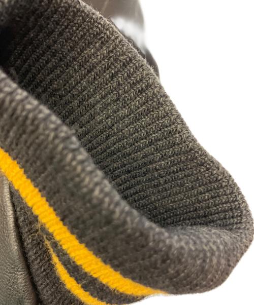 Golden Bear（ゴールデンベア）Golden Bear (ゴールデンベア) スタジャン ブラック×イエロー サイズ:XLの古着・服飾アイテム