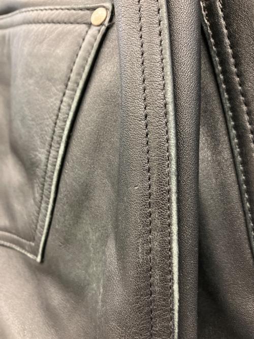 HARLEY-DAVIDSON（ハーレーダビッドソン）HARLEY-DAVIDSON (ハーレーダビッドソン) レザーパンツ ブラック サイズ:32の古着・服飾アイテム