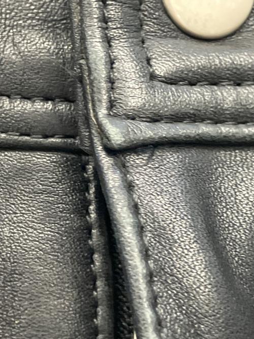 HARLEY-DAVIDSON（ハーレーダビッドソン）HARLEY-DAVIDSON (ハーレーダビッドソン) レザーパンツ ブラック サイズ:32の古着・服飾アイテム
