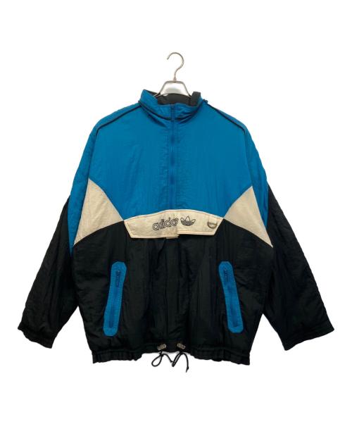 adidas Originals（アディダスオリジナル）adidas Originals (アディダスオリジナル) トラックジャケット スカイブルー×ブラック サイズ:XLの古着・服飾アイテム