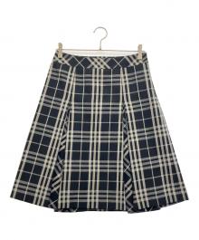 BURBERRY LONDON（バーバリーロンドン）の古着「スカート」｜ブラック×グレー
