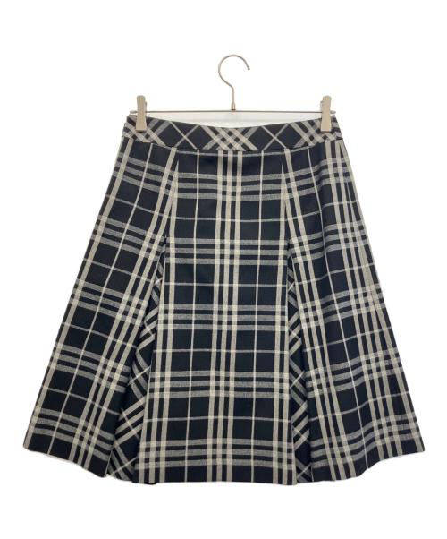 BURBERRY LONDON（バーバリーロンドン）BURBERRY LONDON (バーバリーロンドン) スカート ブラック×グレー サイズ:38の古着・服飾アイテム