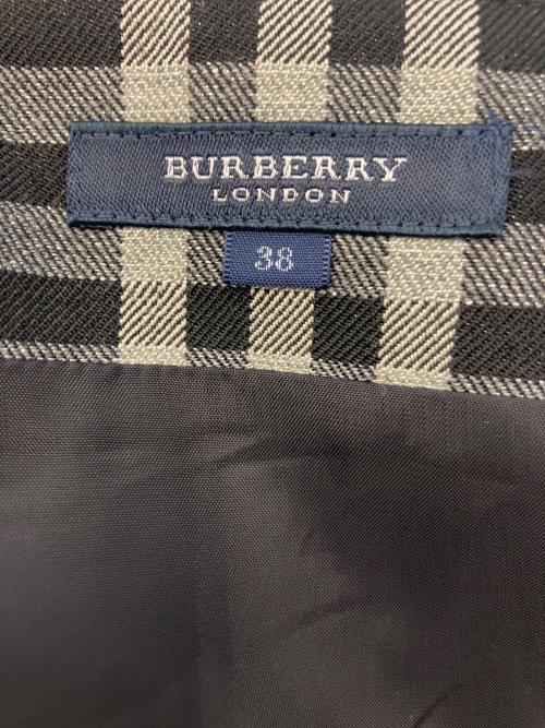 BURBERRY LONDON（バーバリーロンドン）BURBERRY LONDON (バーバリーロンドン) スカート ブラック×グレー サイズ:38の古着・服飾アイテム
