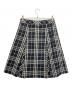 BURBERRY LONDON (バーバリーロンドン) スカート ブラック×グレー サイズ:38：8000円