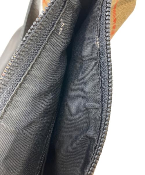 BURBERRY（バーバリー）BURBERRY (バーバリー) ワンショルダーバッグ ベージュ×ブラックの古着・服飾アイテム