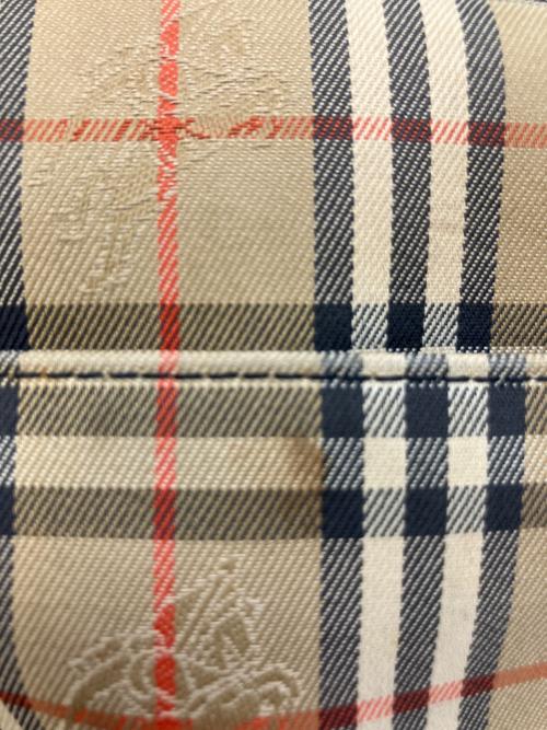 BURBERRY（バーバリー）BURBERRY (バーバリー) ワンショルダーバッグ ベージュ×ブラックの古着・服飾アイテム