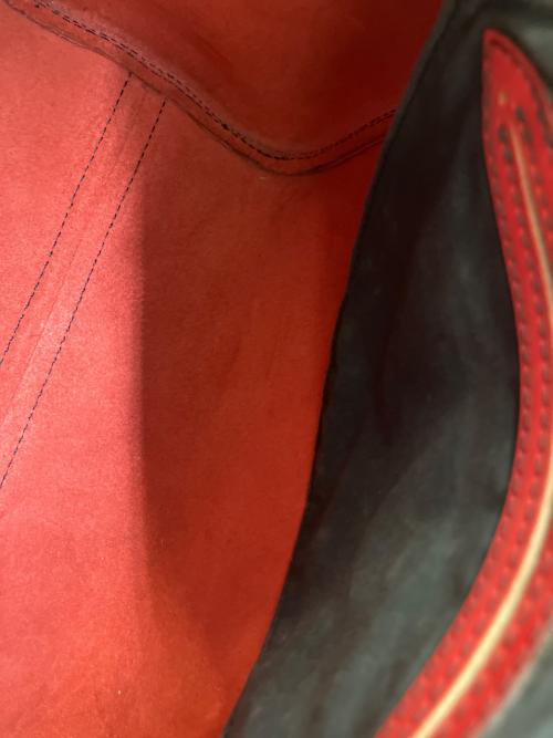 LOUIS VUITTON（ルイ ヴィトン）LOUIS VUITTON (ルイ ヴィトン) ハンドバッグ カスティリアン・ レッドの古着・服飾アイテム