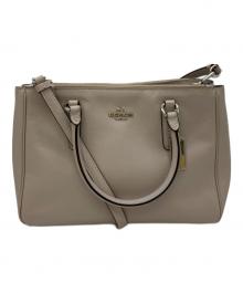 COACH（コーチ）の古着「ハンドバッグ」｜グレージュ