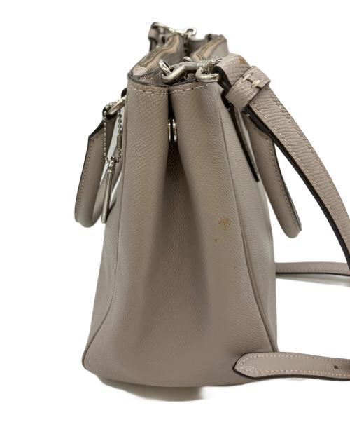 COACH（コーチ）COACH (コーチ) ハンドバッグ グレージュの古着・服飾アイテム