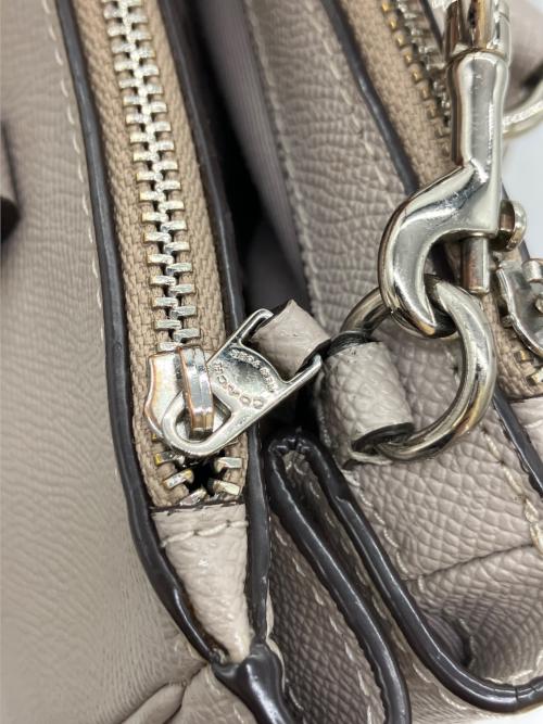 COACH（コーチ）COACH (コーチ) ハンドバッグ グレージュの古着・服飾アイテム