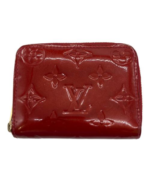 LOUIS VUITTON（ルイ ヴィトン）LOUIS VUITTON (ルイ ヴィトン) ラウンドファスナー財布 レッドの古着・服飾アイテム