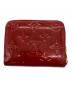 LOUIS VUITTON (ルイ ヴィトン) ラウンドファスナー財布 レッド：12000円
