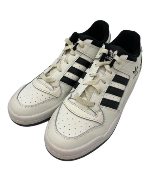 adidas（アディダス）adidas (アディダス) ローカットスニーカー ホワイト×ブラック サイズ:27.5の古着・服飾アイテム