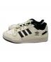 adidas (アディダス) ローカットスニーカー ホワイト×ブラック サイズ:27.5：6000円