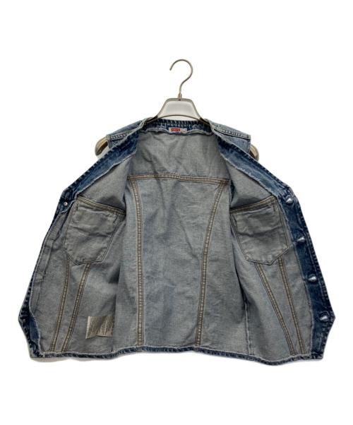 LEVI'S（リーバイス）LEVI'S (リーバイス) ベスト スカイブルー サイズ:Mの古着・服飾アイテム