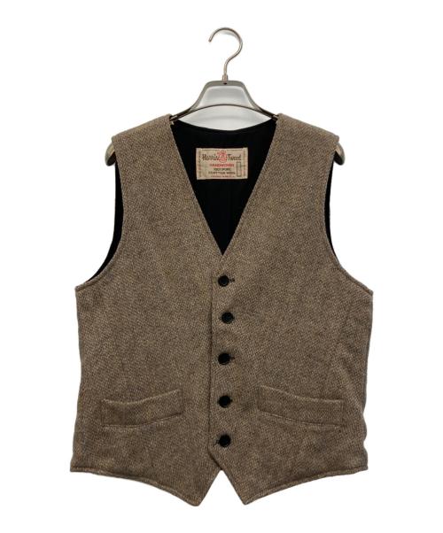 Harris Tweed（ハリスツイード）Harris Tweed (ハリスツイード) ベスト ベージュ サイズ:‐の古着・服飾アイテム