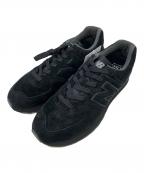 NEW BALANCEニューバランス）の古着「574」｜ブラック
