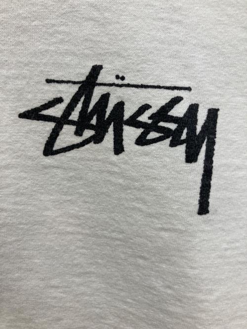 stussy（ステューシー）stussy (ステューシー) プリントTシャツ ホワイト サイズ:XXLの古着・服飾アイテム