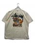 stussy (ステューシー) プリントTシャツ ホワイト サイズ:XXL：8000円
