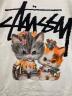 中古・古着 stussy (ステューシー) プリントTシャツ ホワイト サイズ:XXL：8000円