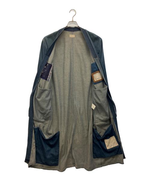 KAPITAL（キャピタル）KAPITAL (キャピタル) デニムコート インディゴ サイズ:Lの古着・服飾アイテム