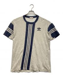adidas Originals（アディダスオリジナル）の古着「半袖カットソー」｜グレー×ネイビー